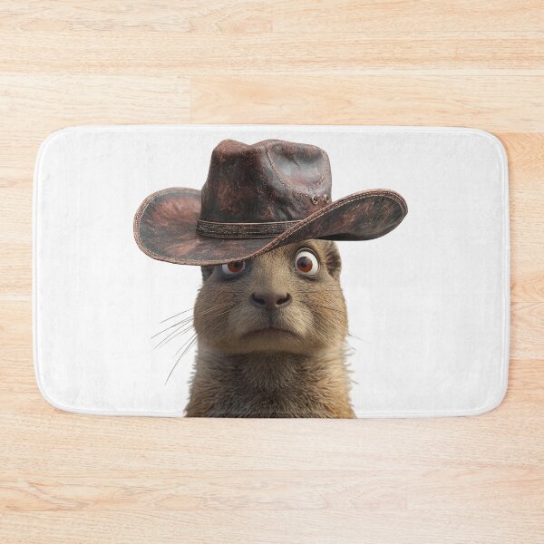 Item preview, Surprised Hyrax Christmas with Hat designed and sold by Dedokris.