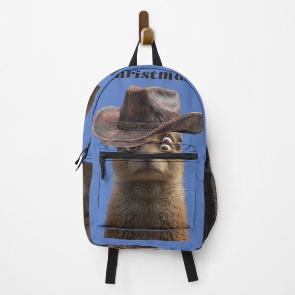 Item preview, Surprised Hyrax Christmas with Hat designed and sold by Dedokris.