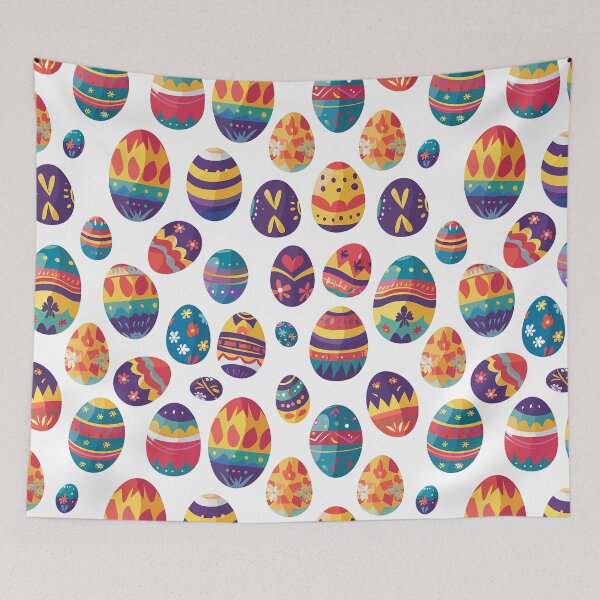 Item preview, Easter Eggs Hunt - Easter Sunday Dinner - Easter Pattern designed and sold by RoyalStarsPatts.