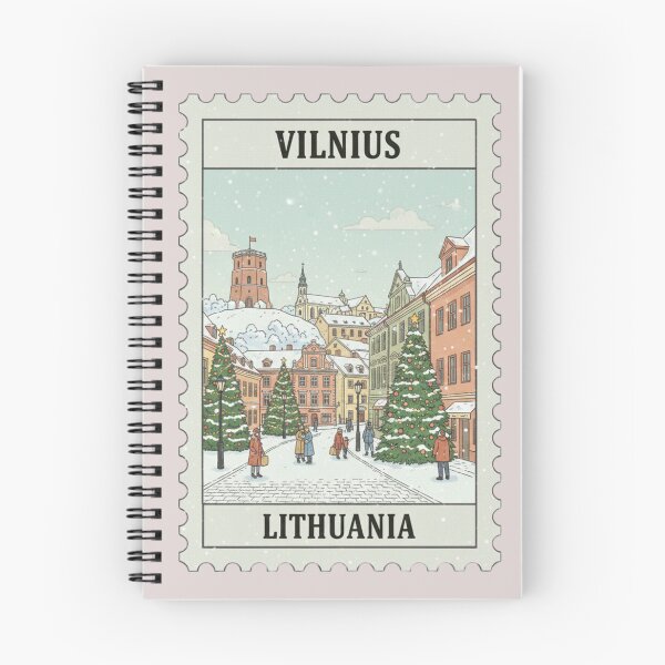 Item preview, Vintage Vilnius Lithuania Stamp designed and sold by allaboutstamps.