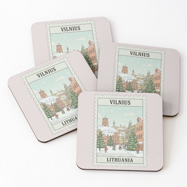 Item preview, Vintage Vilnius Lithuania Stamp designed and sold by allaboutstamps.