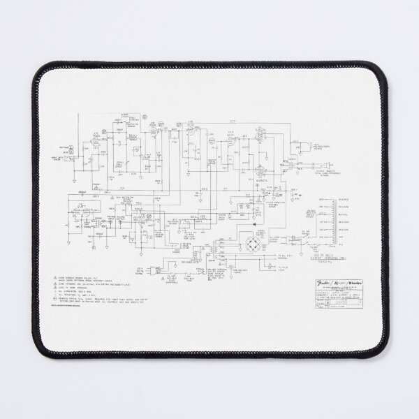 Item preview, Fender Champ Schematic designed and sold by cyberbcat.
