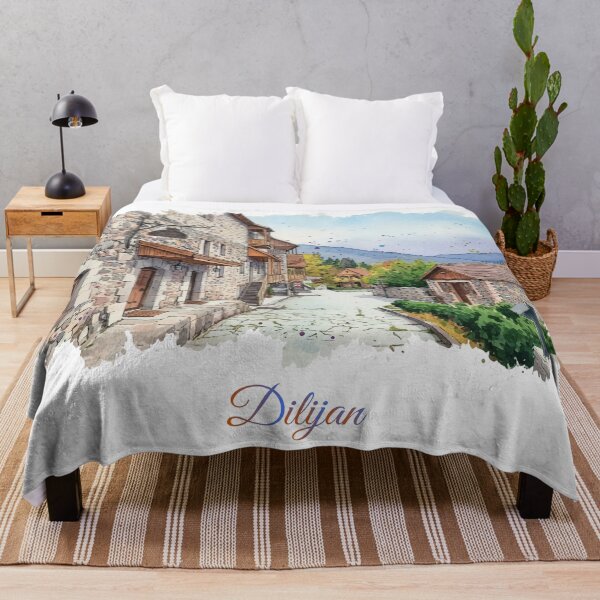 Item preview, Dilijan City Armenia | Forest Town & Scenic Nature Landscape Art designed and sold by NareArt.