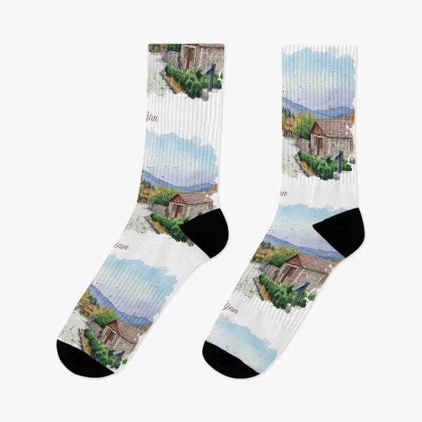Item preview, Dilijan City Armenia | Forest Town & Scenic Nature Landscape Art designed and sold by NareArt.