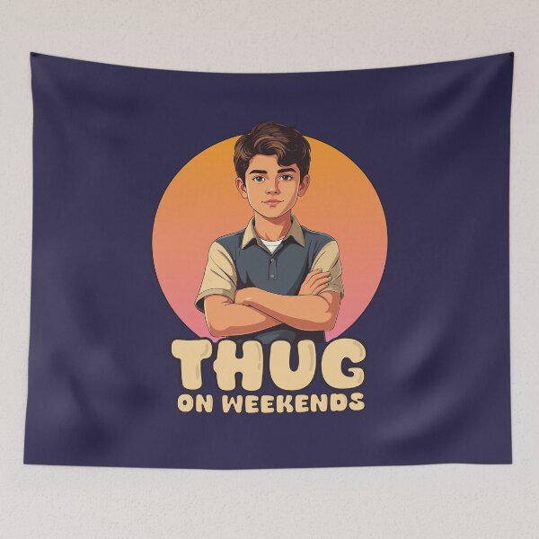 Item preview, THUG ON WEEKENDS designed and sold by Kenneth Shinabery.