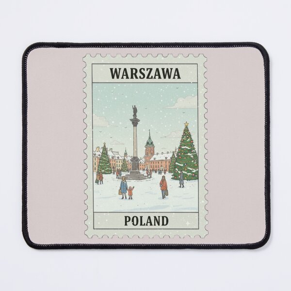 Item preview, Vintage Warsaw Poland Stamp designed and sold by allaboutstamps.