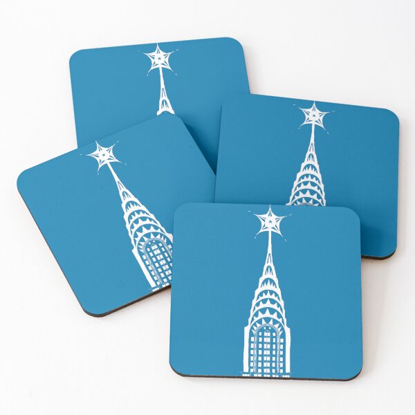 Item preview, Chrysler Building Christmas - white designed and sold by elliottchrist.