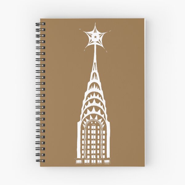 Item preview, Edificio Chrysler Navidad - blanco designed and sold by elliottchrist.