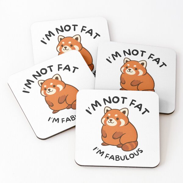 Item preview, I'm Not Fat I'm Fabulous designed and sold by BeagleDesigns.