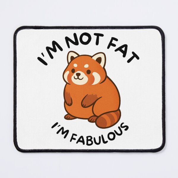 Item preview, I'm Not Fat I'm Fabulous designed and sold by BeagleDesigns.