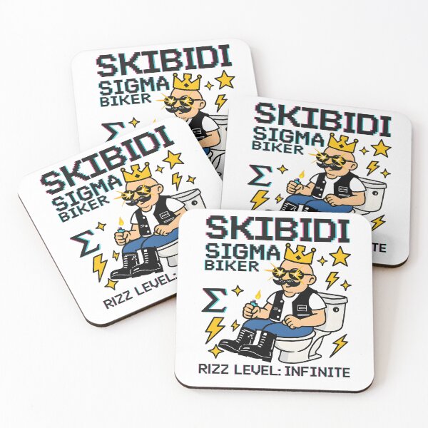 Item preview, Skibidi Sigma Biker on Throne designed and sold by AnnDesignStudio.