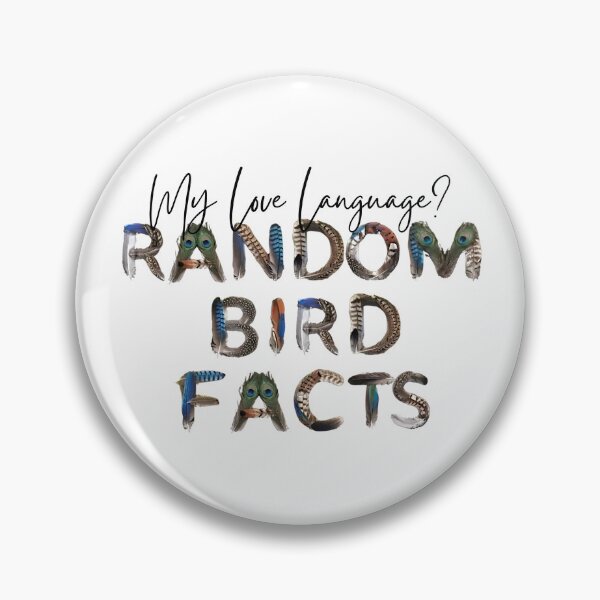 Item preview, Bird Memes - My Love Language? Random Bird Facts (II) designed and sold by nature. electrified..