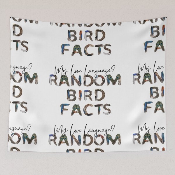 Item preview, Bird Memes - My Love Language? Random Bird Facts (II) designed and sold by nature. electrified..