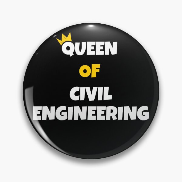 Item preview, Queen Of Civil Engineering designed and sold by JohnnyP-Store.
