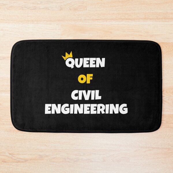 Item preview, Queen Of Civil Engineering designed and sold by JohnnyP-Store.