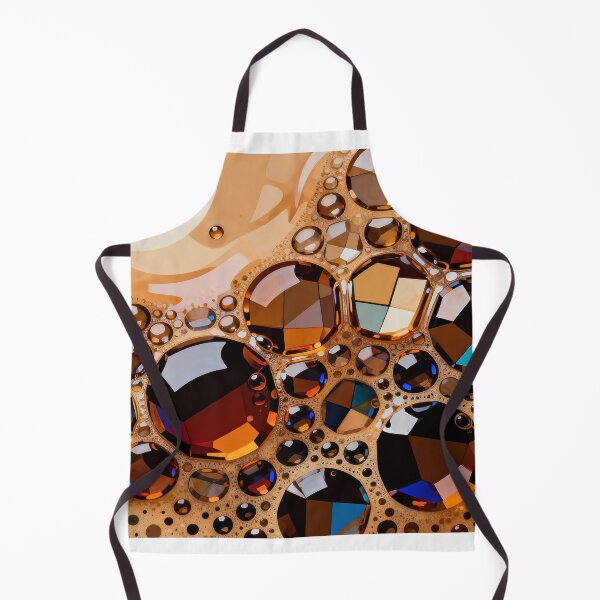 Item preview, Abstract mosaic of vibrant coffee designed and sold by SuperAIstar.