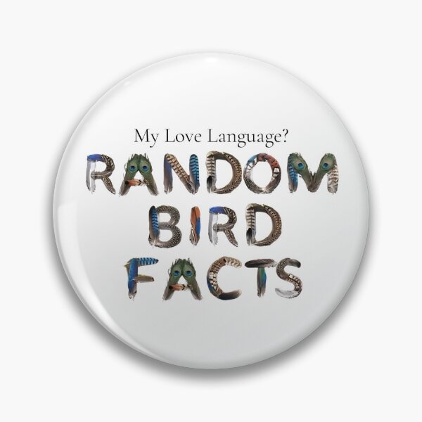 Item preview, Bird Memes - My Love Language? Random Bird Facts (III) designed and sold by nature. electrified..