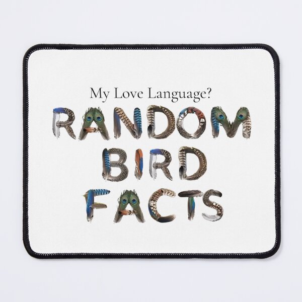 Item preview, Bird Memes - My Love Language? Random Bird Facts (III) designed and sold by nature. electrified..