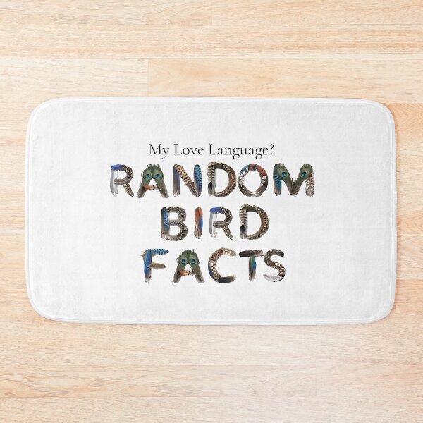 Item preview, Bird Memes - My Love Language? Random Bird Facts (III) designed and sold by nature. electrified..