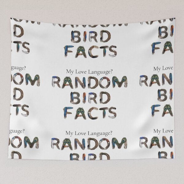 Item preview, Bird Memes - My Love Language? Random Bird Facts (III) designed and sold by nature. electrified..