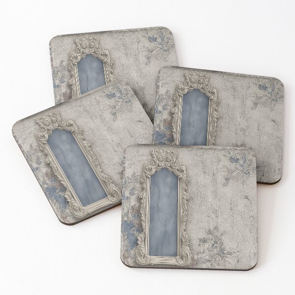 Item preview, Vintage Ornate Frame Textured Floral Wall designed and sold by Noitcaei.