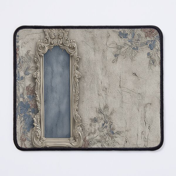 Item preview, Vintage Ornate Frame Textured Floral Wall designed and sold by Noitcaei.