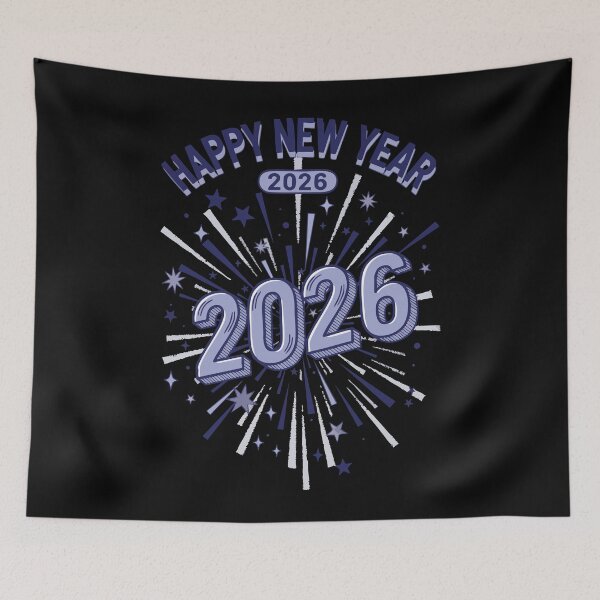 Item preview, Happy New Year 2026 Fireworks Celebration designed and sold by LuminOrb.