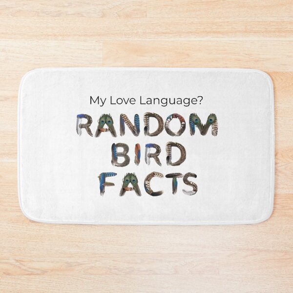 Item preview, Bird Memes - My Love Language? Random Bird Facts (VI) designed and sold by nature. electrified..