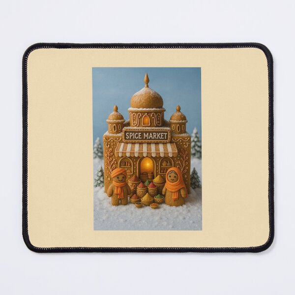 Item preview, Gingerbread Cairo Spice Market – Middle Eastern Christmas Village designed and sold by Novel Works Studio.