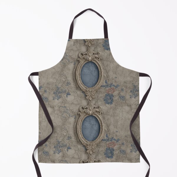 Item preview, Cracked Floral Rococo Oval Frame Wall designed and sold by Noitcaei.