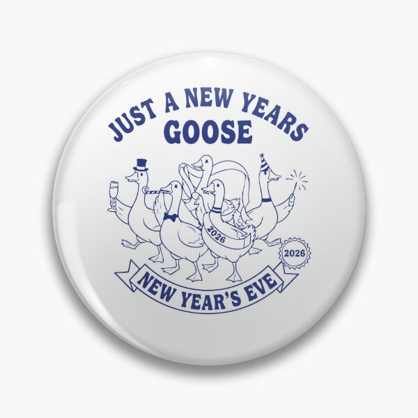 Item preview, Just A New Year's Goose 2026 Celebration designed and sold by LuminOrb.