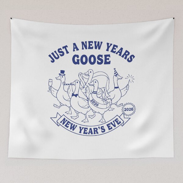 Item preview, Just A New Year's Goose 2026 Celebration designed and sold by LuminOrb.