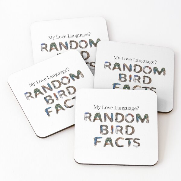 Item preview, Bird Memes - My Love Language? Random Bird Facts (V) designed and sold by nature. electrified..