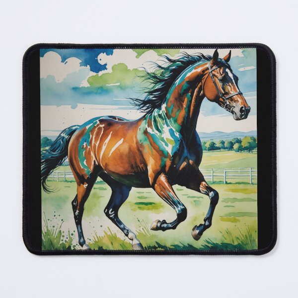 Item preview, Thoroughbred horse Colorful version#3 designed and sold by Helios Be. Lavsh.
