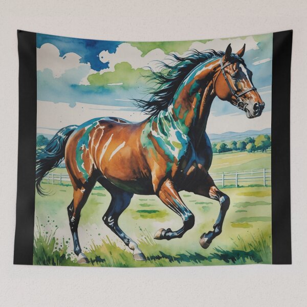 Item preview, Thoroughbred horse Colorful version#3 designed and sold by Helios Be. Lavsh.