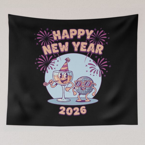 Item preview, Happy New Year 2026 Fireworks Celebration designed and sold by LuminOrb.
