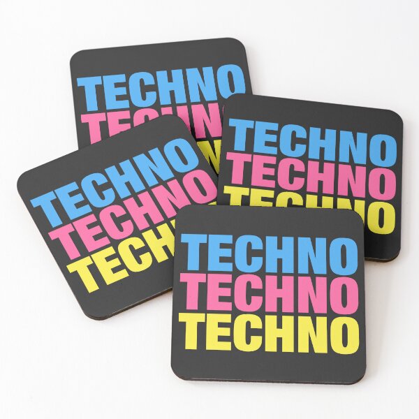 Item preview, Techno Techno Techno, Dance Music designed and sold by BennyBearProof.