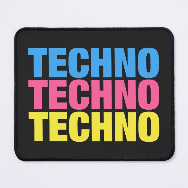 Item preview, Techno Techno Techno, Música Dance designed and sold by BennyBearProof.