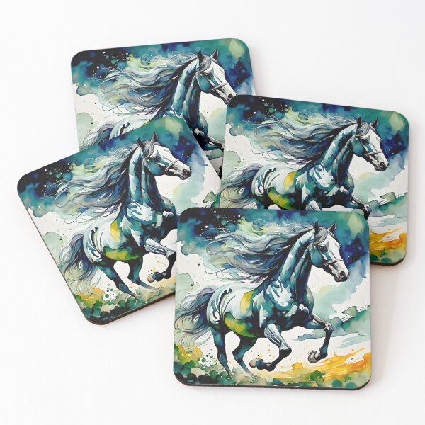 Item preview, Thoroughbred horse Colorful version#4 designed and sold by Helios Be. Lavsh.