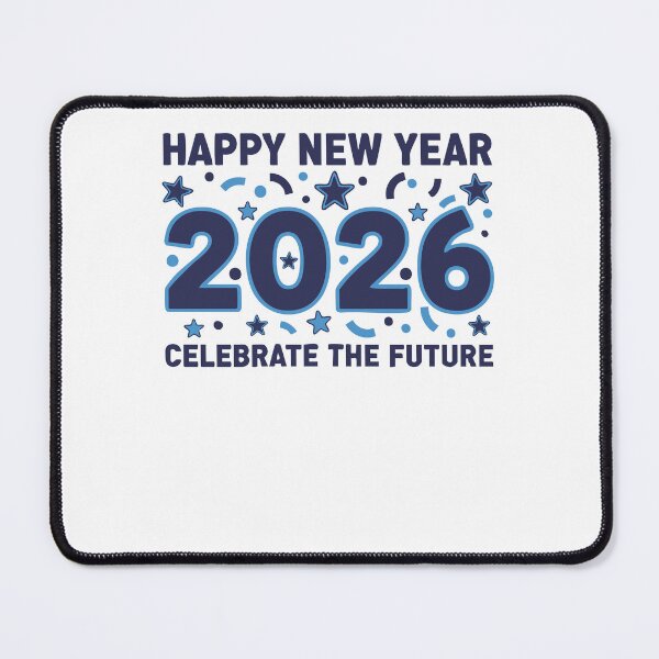 Item preview, Happy New Year 2026 Celebrate Future designed and sold by LuminOrb.