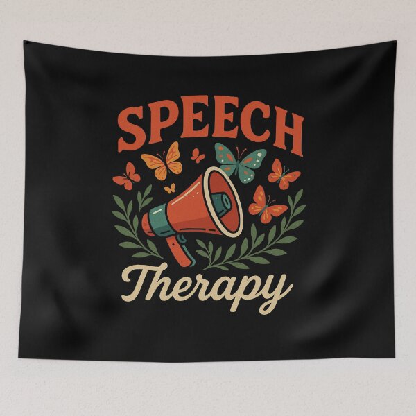 Item preview, Speech Therapy Vintage Retro T-Shirt Design designed and sold by DailyDrivesct.