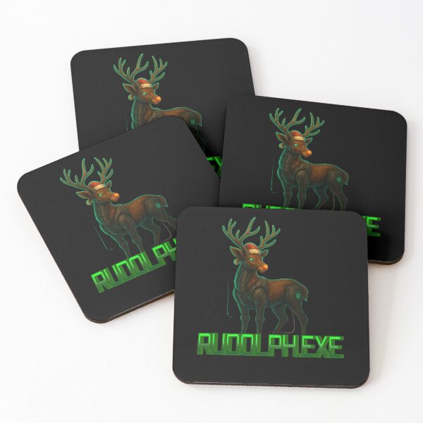 Item preview, Cyber Reindeer Xmas – Futuristic Robot Deer Christmas Design designed and sold by Kotalo.