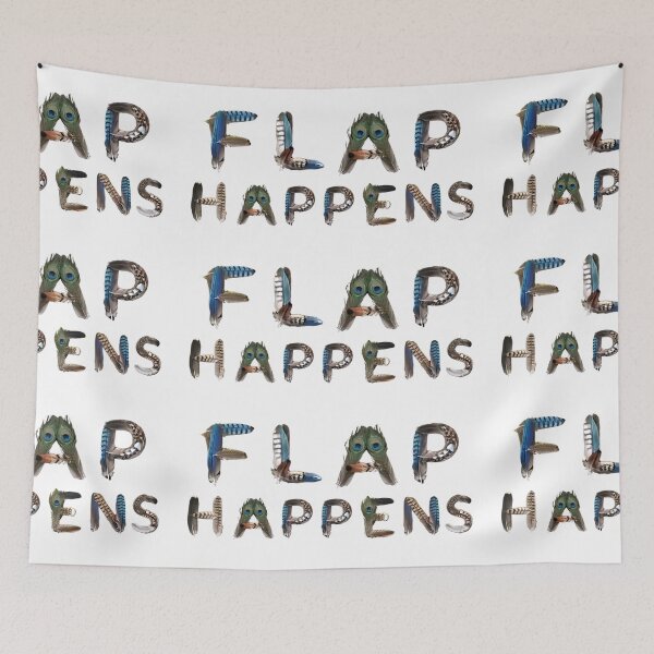 Item preview, Bird memes - FLAP HAPPENS designed and sold by nature. electrified..