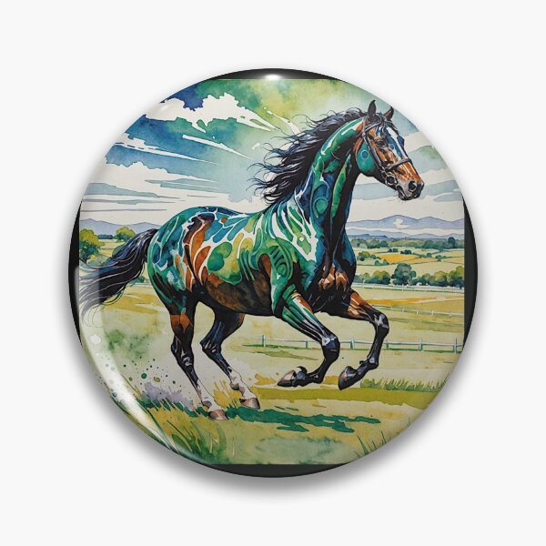 Item preview, Thoroughbred horse Colorful version#5 designed and sold by Helios Be. Lavsh.
