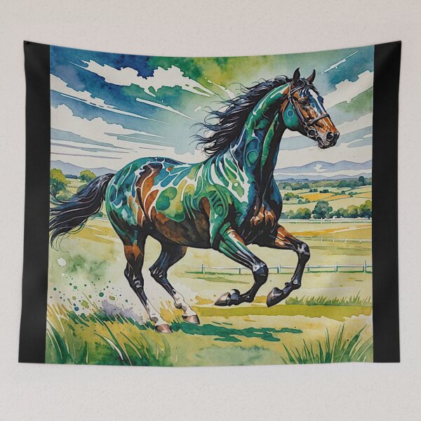 Item preview, Thoroughbred horse Colorful version#5 designed and sold by Helios Be. Lavsh.