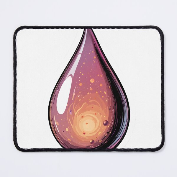 Item preview, Nebula Energy Drop – Space Galaxy Liquid Sticker designed and sold by Creative88Art.