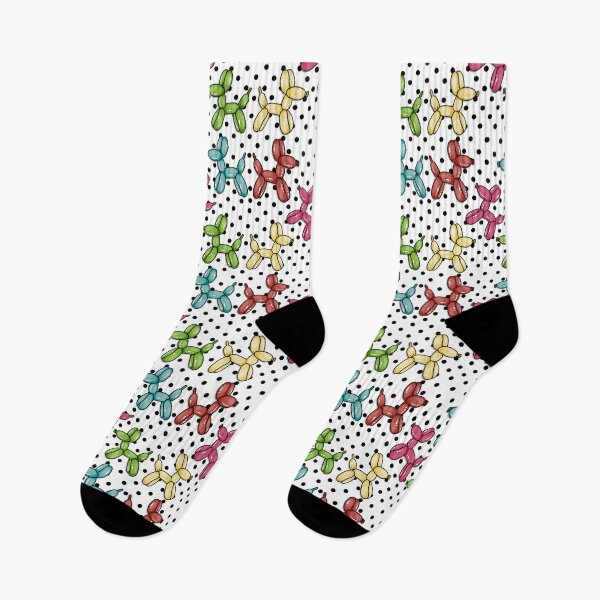 Item preview, Balloon Dog Polka Dots designed and sold by MustardSeedInt.