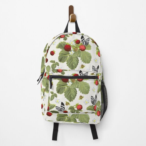 Item preview, Wild Strawberries and Heliconius Charithonia Butterfly designed and sold by Art_By_Wing.