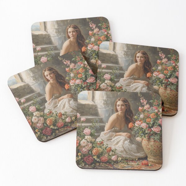 Item preview, Romantic Woman Surrounded by Roses designed and sold by NIVEX.