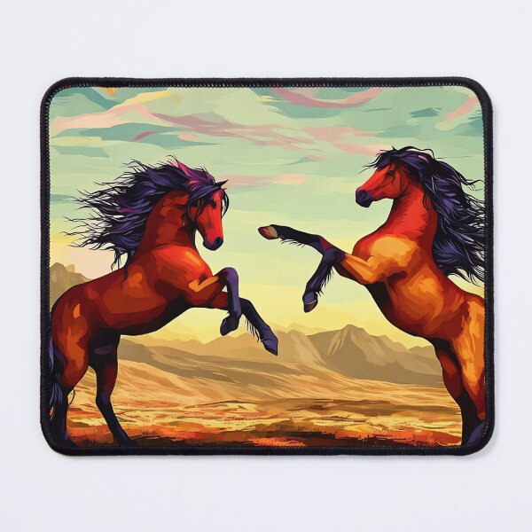 Item preview, Battle of the Horses designed and sold by tomorrowsart.